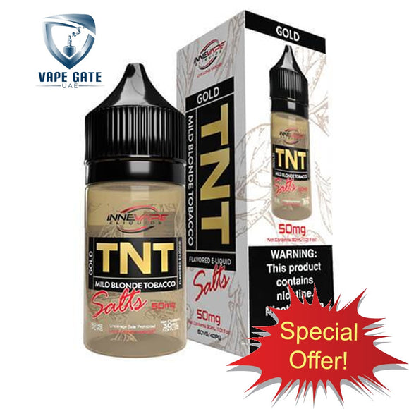 TNT GOLD - SALT 30ML BY INNEVAPE vape gate uae