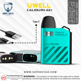 Uwell Caliburn AK2 Pod System Kit 520mAh Abudhabi Dubai KSA Al Ain