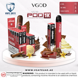 VGOD - POD 1K DISPOSABLE DEVICE (1,000 PUFFS) ABU DHABI DUBAI KSA LONDON