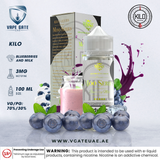 Blueberry Milk E Liquid by Kilo - 3 mg / 60 ml - E-LIQUIDS - UAE - KSA - Abu Dhabi - Dubai - RAK 1