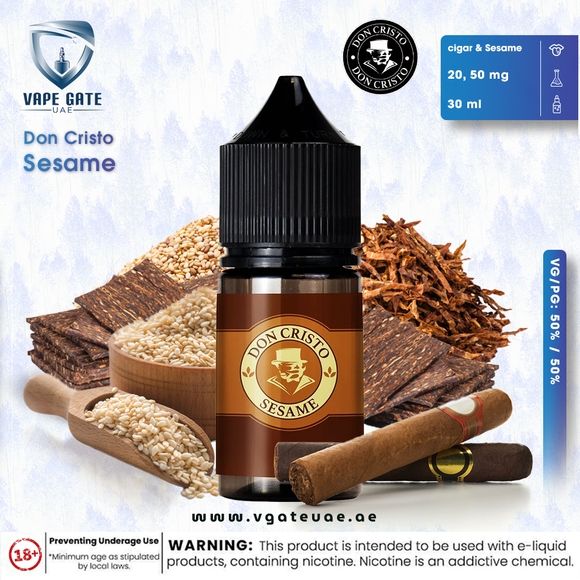 Don Cristo Sesame 30ml Saltnic by PGVG