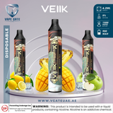 VEIIK Micko Max Disposable 1500 Puffs Vape Abudhabi Oman Jordan Egypt