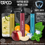 VAPTIO BECO MESH - DISPOSABLE VAPE DEVICE (2200 PUFFS) Abudhabi Dubai KSA