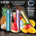 Veiik Micko Shark Disposable Vape Pen 2200 Puffs Best Vape Shop in UAE 2025