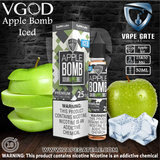 VGOD Apple Bomb Iced Salt Nic In Abu Dhabi,Dubai and AL Ain