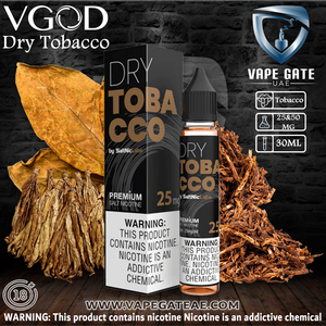 VGOD Dry Tobacco Salt Nic in Dubai, abu dhabi and al ain