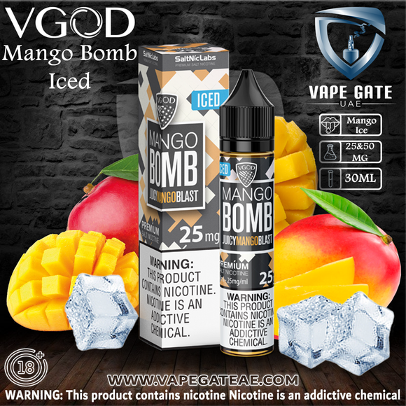 VGOD Iced Mango Bomb Salt Nic In Abu Dhabi | Dubai | AL Ain