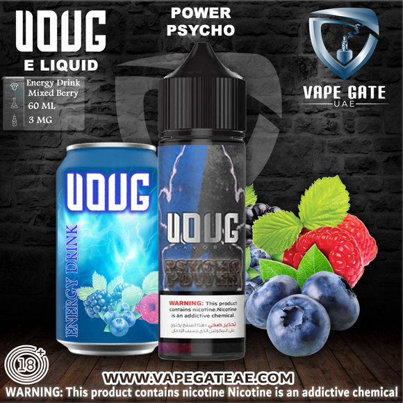 VOUG POWER PSYCHO E LIQUID 60ML VOUG POWER PSYCHO E LIQUID 60ML