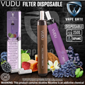 VUDU FILTER DISPOSABLE 2500 PUFFS (50MG) ABUDHABI DUBAI KSA