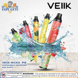 VEIIK MICKO π PIE DISPOSABLE VAPORIZER 600 PUFFS Dubai & Abu Dhabi UAE, Saudi Arabia & Riyadh