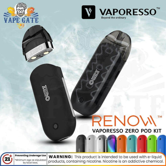 VAPORESSO Zero Pod System kit | Renova Zero pod system | Vape Gate UAE VAPORESSO Zero Pod System kit | Renova Zero pod system | Vape Gate UAE