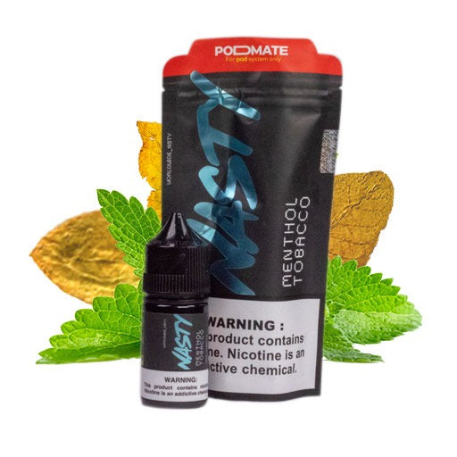 Menthol Tobacco - Nasty Podmate 30ml Abu Dhabi Dubai AL Ain Ruwais Umm Al Quawain Fujairah KSA