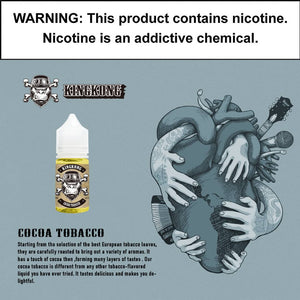 King Kong - Cocoa Tobacco 30ml Saltnic Abudhabi Dubai KSA