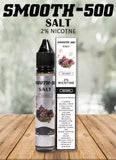 Smooth 500 Salt - Red Grape 30ml Abudhabi Dubai KSA\