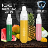 IGET MAX Disposable Pod Device (2300 PUFFS) Abudhabi Dubai KSA