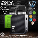 VOOPOO DRAG Nano 2 Pod Kit 800mAh ABU DHABI DUBAI KSA