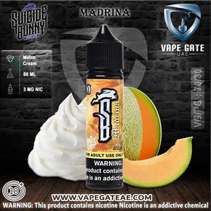 MADRINA - SUICIDE BUNNY 60ML E-LIQUID Abudhabi Dubai KSA