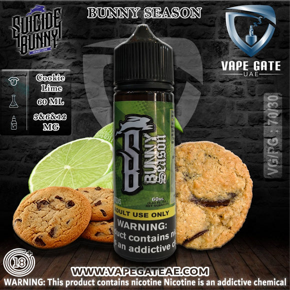 BUNNY SEASON - SUICIDE BUNNY 60ML E-LIQUID Abudhabi Dubai KSA