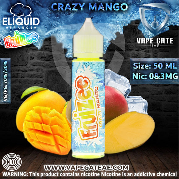 CRAZY MANGO - ELIQUID FRANCE Abudhabi Dubai KSA