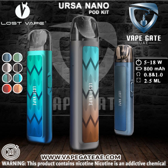 LOST VAPE - URSA NANO POD KIT 800mAh Abudhabi Dubai KSA