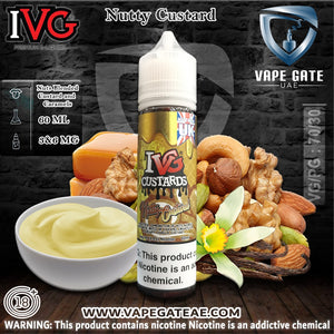 Nutty Custard 60ml E juice by IVG