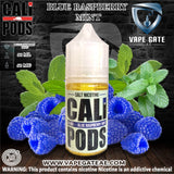 BLUE RASPBERRY MINT 30ml Saltnic by CALI PODS - Salt Nic - UAE - KSA - Abu Dhabi - Dubai - RAK 1