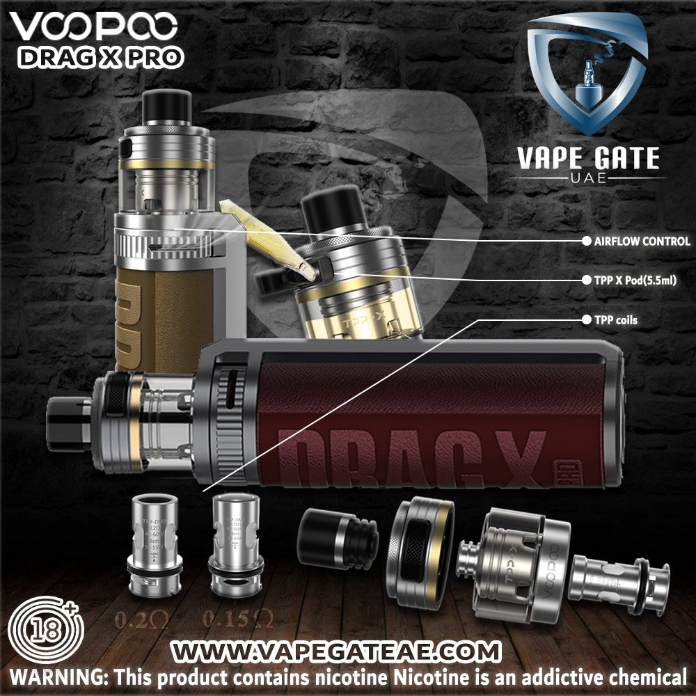 elfbar elfa master akku KIT POD DRAG X VOOPOO
