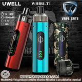 UWELL WHIRL T1 POD MOD KIT 16W