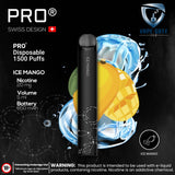 SWISS PRO Disposable Pod System 1500 Puffs Abudhabi Dubai KSA