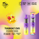 Tugboat EVO Disposable Vape Device 4500 Puffs 850mAh Abudhabi Dubai Al Ain KSA