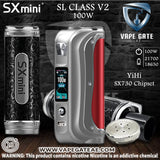 SXMINI SL CLASS V2 100W BOX MOD ABU DHABI DUBAI KSA