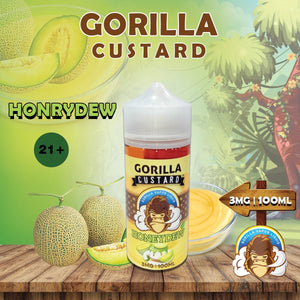 Gorilla Custard Honeydew E Liquid by E&B Flavor Abu Dhabi Fujairah KSA