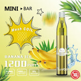 Yuoto Mini Bar Disposable Vape (50mg - 1200 Puffs) Abudhabi Dubai KSA