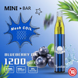 Yuoto Mini Bar Disposable Vape (50mg - 1200 Puffs) Abudhabi Dubai KSA