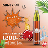 Yuoto Mini Bar Disposable Vape (50mg - 1200 Puffs) Abudhabi Dubai KSA