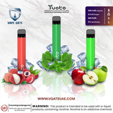 YUOTO PLUS DISPOSABLE VAPE KIT (800 PUFFS-600MAH) Abudhabi Dubai KSA UAE UK