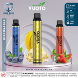 Yuoto Luscious Disposable Pod (50mg-3000 Puffs) Best Vape in Dubai 2025