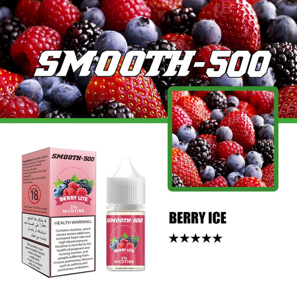 Smooth 500 Salt - Berry Lite 30ml abu dhabi dubai ksa