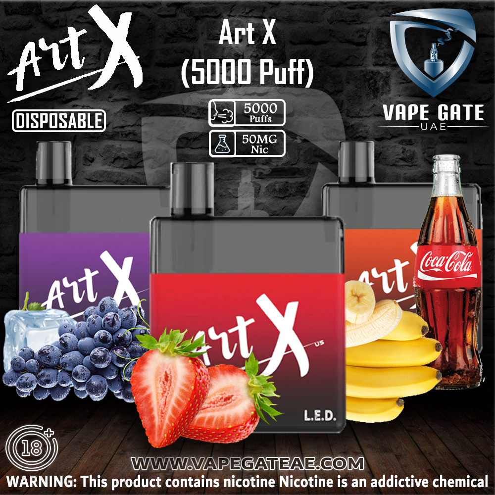 Art X Disposable Device - (5000 Puff) | Dubai & Abu Dhabi UAE Art X Disposable Device - (5000 Puff) | Dubai & Abu Dhabi UAE