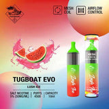 Tugboat EVO Disposable Vape Device 4500 Puffs 850mAh Abudhabi Dubai Al Ain KSATugboat EVO Disposable Vape Device 4500 Puffs 850mAh Abudhabi Dubai Al Ain KSA