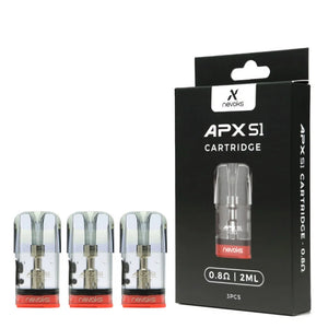 NEVOKS APX S1 REPLACEMENT POD CARTRIDGE 2ml ABU DHABI DUBAI UMM AL QUAWAIN SHARJAH AL AIN KSA