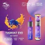 Tugboat EVO Disposable Vape Device 4500 Puffs 850mAh Abudhabi Dubai Al Ain KSATugboat EVO Disposable Vape Device 4500 Puffs 850mAh Abudhabi Dubai Al Ain KSA