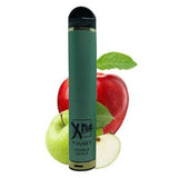 XTRA Twist Disposable Vaporiser - with adjustable airflow - Double Apple - Pods - UAE - KSA - Abu 