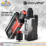 DOVPO TOPSIDE LITE 90W SQUONK TC KIT WITH VARIANT RDA Vape Riyadh