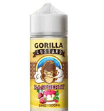 Gorilla Custard Raspberry E Liquid by E&B Flavor Abu Dhabi Ruwais AL Ain KSA