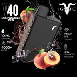 IGNITE – V40 (4000+ Puffs) Disposable Vape ABU DHABI DUBAI KSA