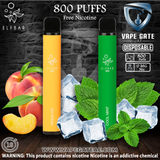 Elf Bar 800 Disposable Pod Device 550mAh Abudhabi Dubai KSA