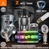 GEEKVAPE Z MTL TANK Abudhabi Dubai KSA