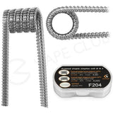 GEEKVAPE F204 FUSED CLAPTON 2 IN 1 PREBUILT COILS - Accessories - UAE - KSA - Abu Dhabi - Dubai - 