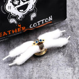 Geekvape Squares of Feather Organic Cotton 20pcs Abudhabi Dubai KSA